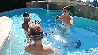 Underwater Threesome