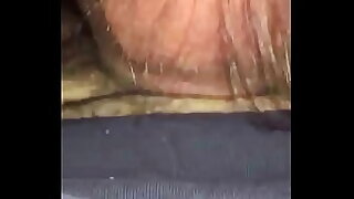 Swallowing deepthroat a Latino guy in my truck