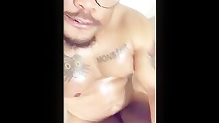Steaming hot muscle fuck
