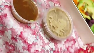 176 Asian Bodybuilder plays with his ass