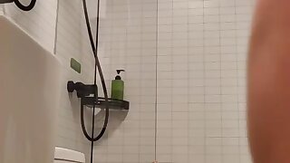 166 Asian Bodybuilder plays with his ass