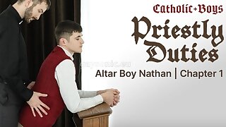 Altar Boy Nathan Chapter 1 Priestly Duties  Nathan James, Tucker Barrett