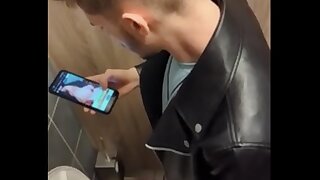 Spying in the Public Restroom (1)