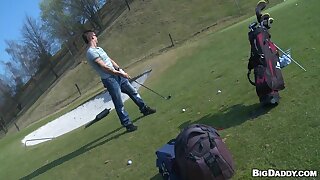 Bareback Sex on the Golf Course