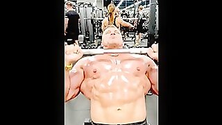 Massive Power on the Bench — Colossal Alpha at the Luxury Gym_100% AI Content