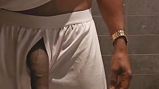 Arabic beautiful cock pissing