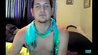 ZackRandall&colon; Gorgeous Wyatt Blaze Pleasures His Tight Ass With Dildo