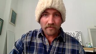 Straight Hairy Stached Blue Collar Dad Jak