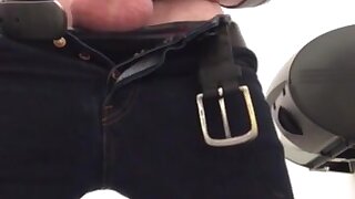 Stud spits on his cock and masturbates with cumshot