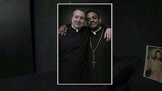 White priest is fucked by a superior black cock