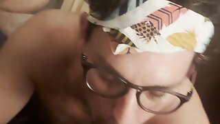Tweaker suck black dick while high and horny