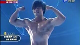 Asian bodybuilder