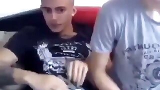 Turkish shy bro sucks his bros dick