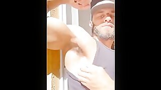 Muscled hairy pits 1